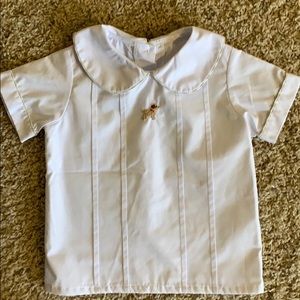 Zuccini brand dog collard shirt